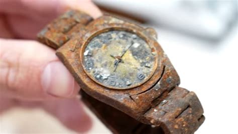 Restoring A Burned Rolex Datejust from California Wildfires